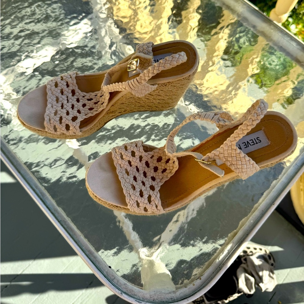 Steve Madden espadrilles. Worn a handful of times.